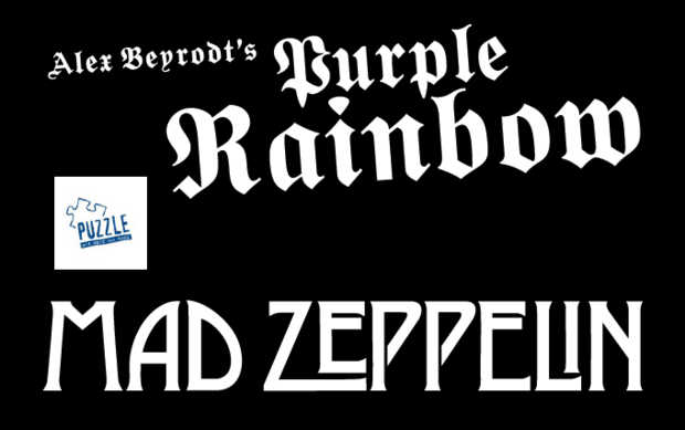 Freitag 2027 Puzzle Purple Rainbow Mad Zeppelin 